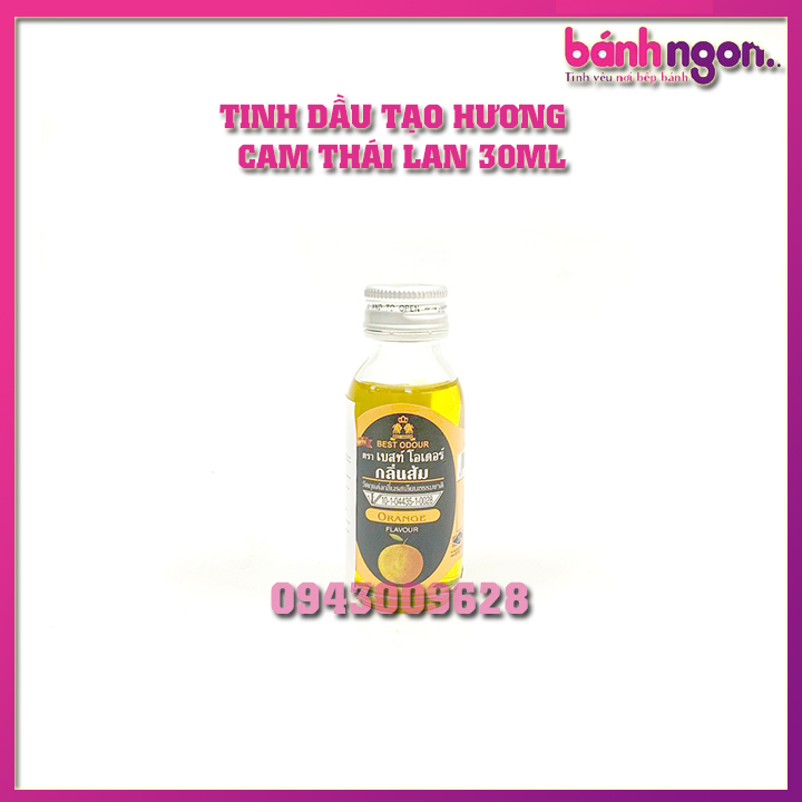 Tinh chất thái best odour dùng cho thực phẩm tạo hương cam chai 30ml