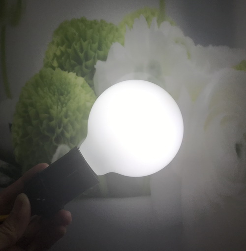 Bóng đèn led G80 thủy tinh màu