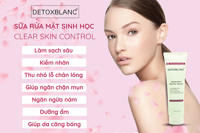 SỮA RỬA MẶT DETOX BLANC new 2020