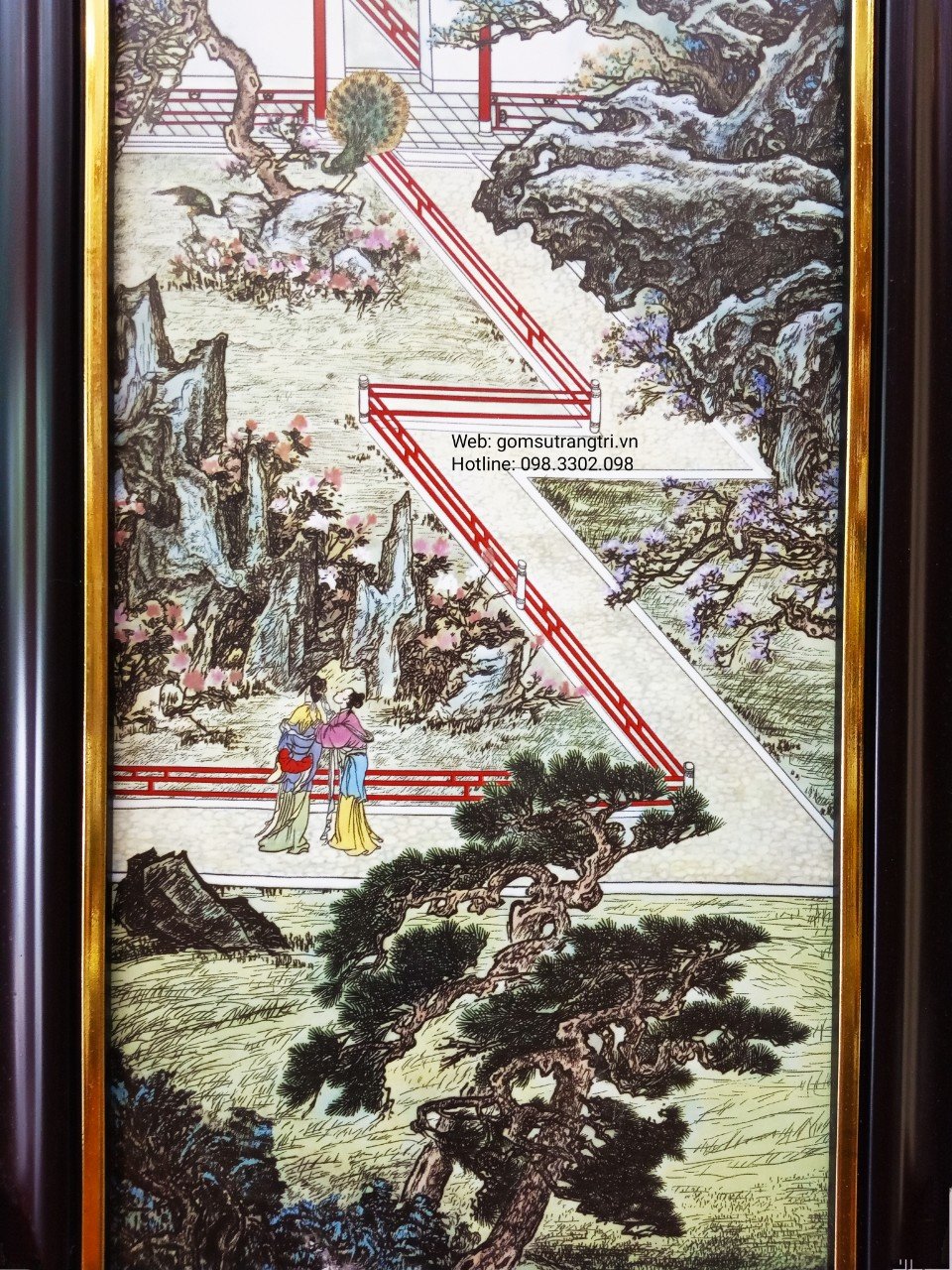 TRANH SỨ SƠN THỦY