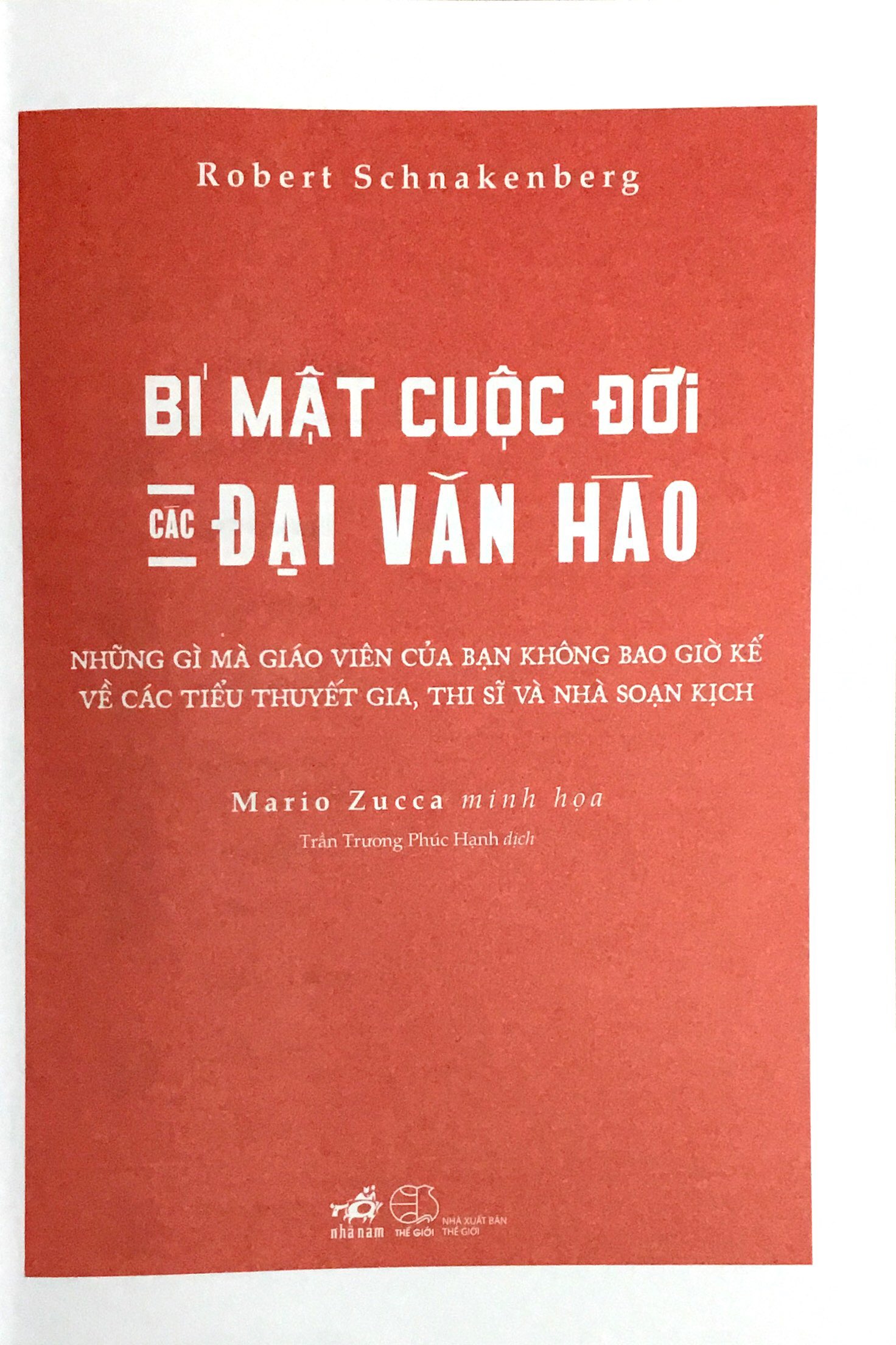 Fahasa - Bí Mật Cuộc Đời Các Đại Văn Hào