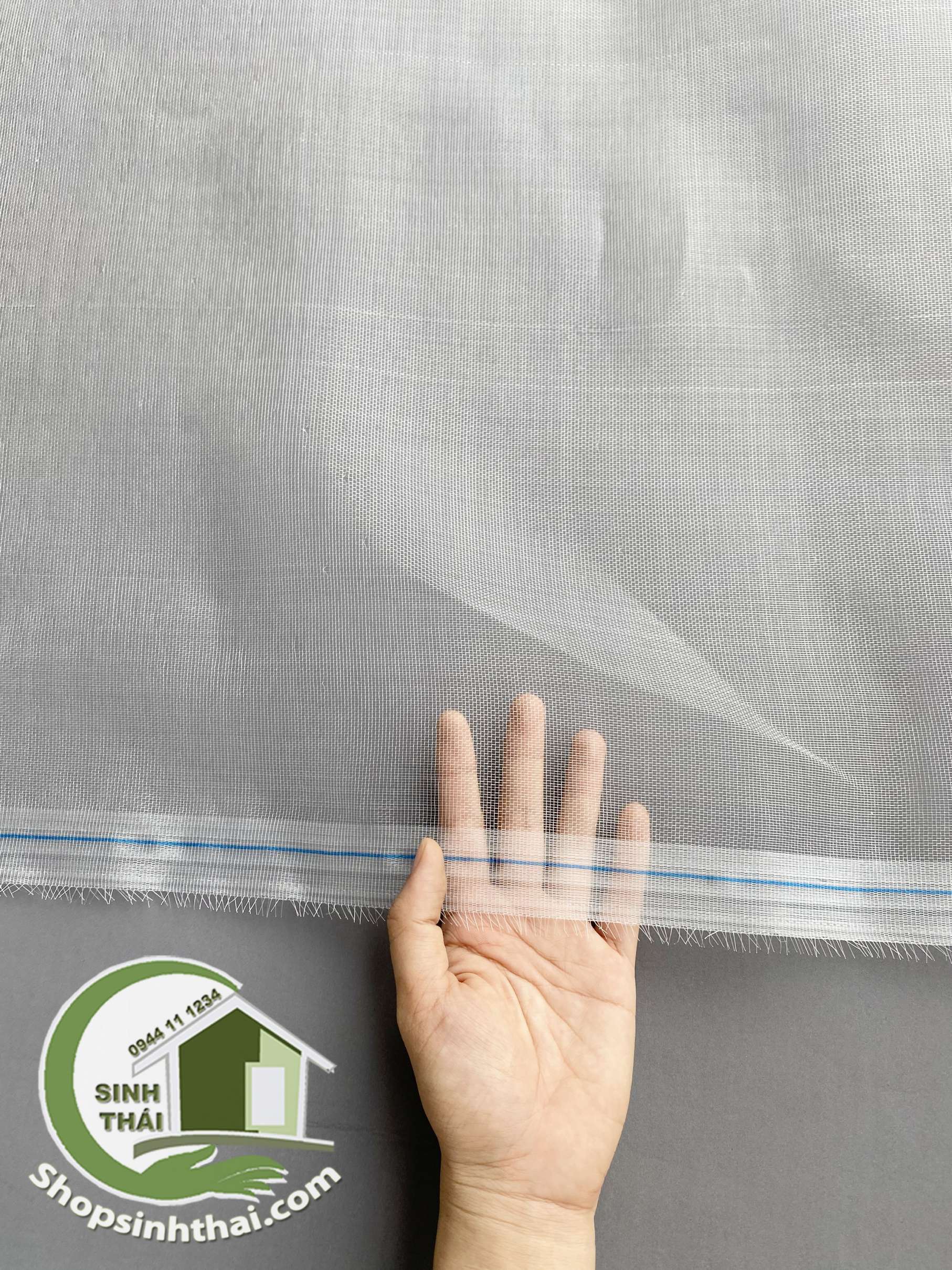 Lưới Mùng Trắng Lưới Chặn Côn Trùng [ 1 mét x khổ 100cm ] - Lưới Chống Muỗi - Lưới Bảo Vệ Cây Trồng