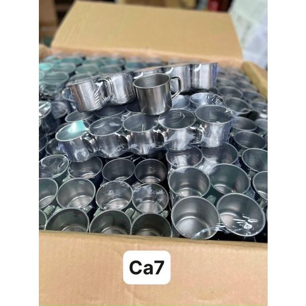 Ca inox 7cm - cốc uống nước inox có quai