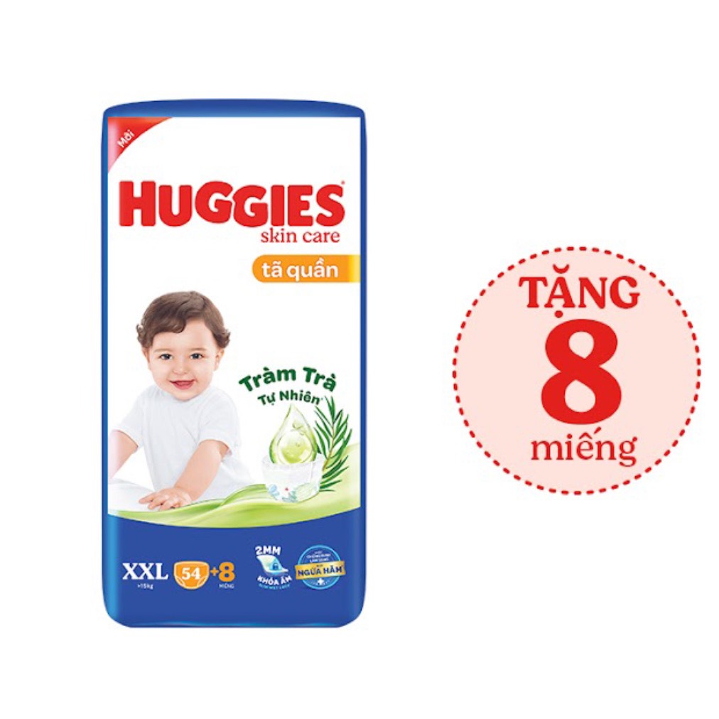 Tã dán Huggies size S80/M76/L68/XL60/XXL54