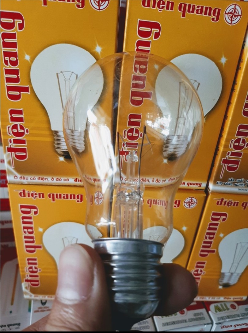 Bóng Đèn Sợi Đốt, Bóng Đèn Dây Tóc Điện Quang 60W