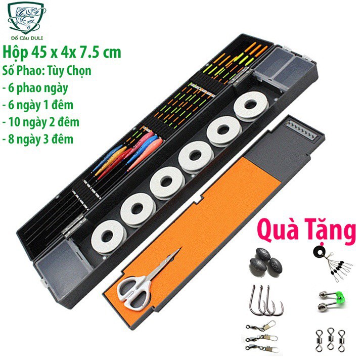 Hộp đựng phao câu đài 45cm duli PC-5