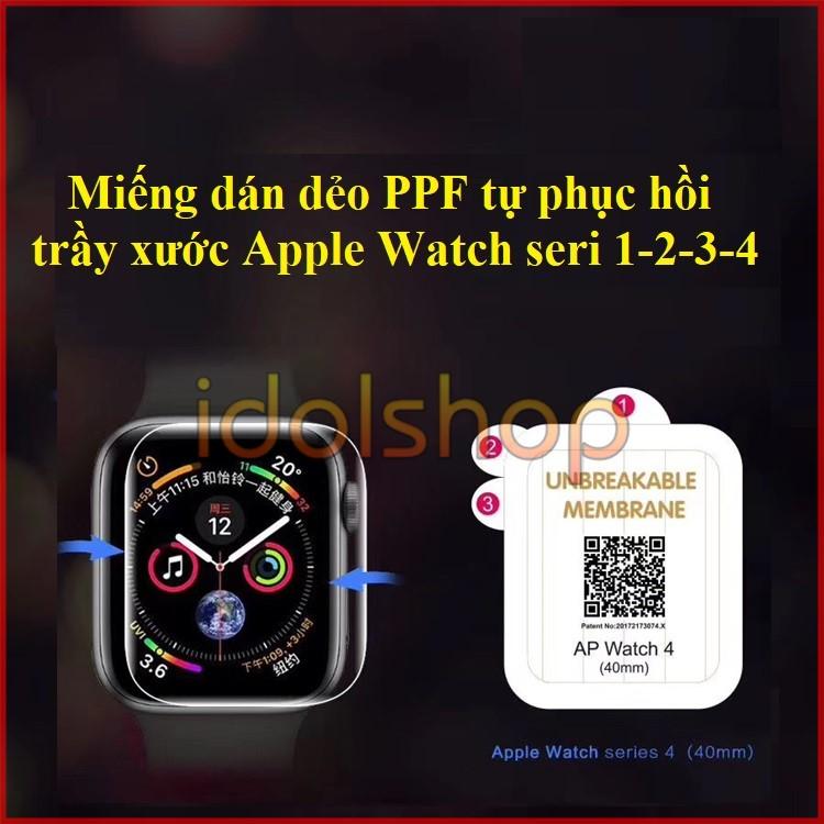 Miếng dán phục hồi PPF dành cho apple watch