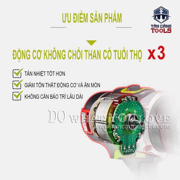 [Trả góp 0%] Máy Khoan Vặn Vít Dùng Pin 20V Worx WU185.1