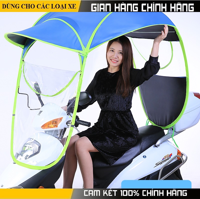 Ô che xe máy - Ô DÙ CHE NẮNG MƯA DÀNH CHO XE MÁY XE ĐẠP ĐIỆN VÀ CÁC DÒNG XE 2 BÁNH