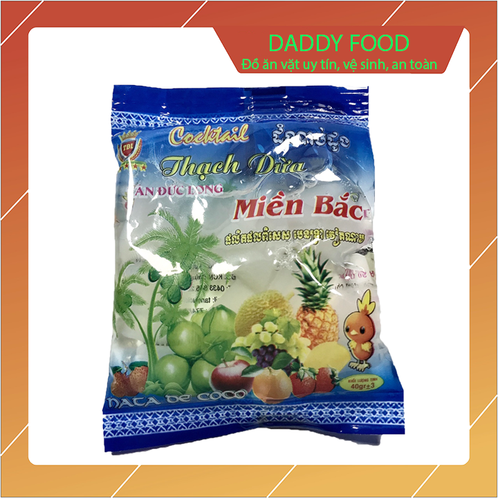 Thạch dừa miền bắc bịch 1kg