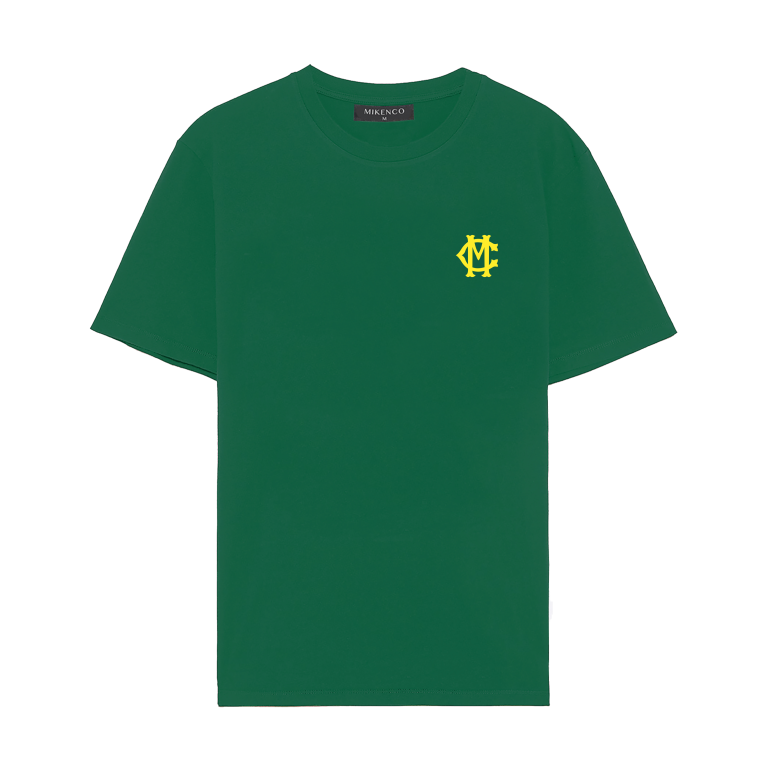 Áo phông nam MIKENCO Interlocking tshirt green