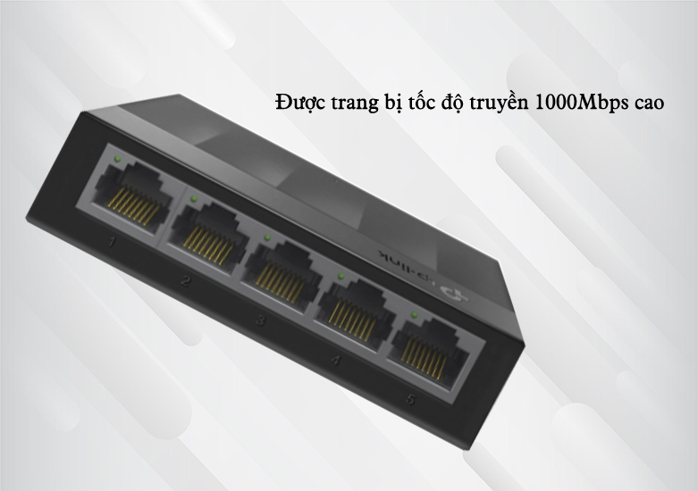 Switch TP-Link LS1005G 5 port Gigabit (1.0Gbps) New (Thiết bị chuyển mạng)