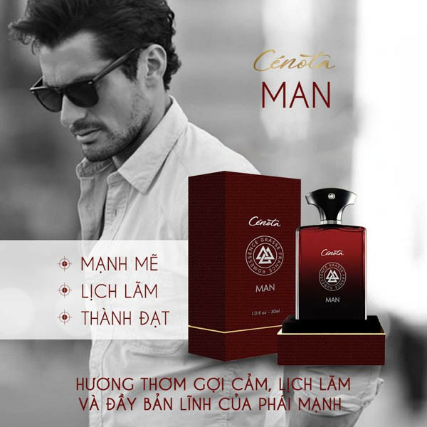 Nước hoa nam Cénota man 30ml