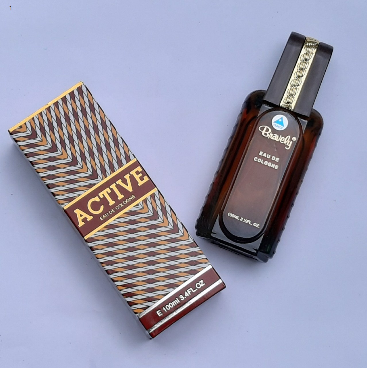 Nước hoa nam Active Bravely Nâu For Men 100ml