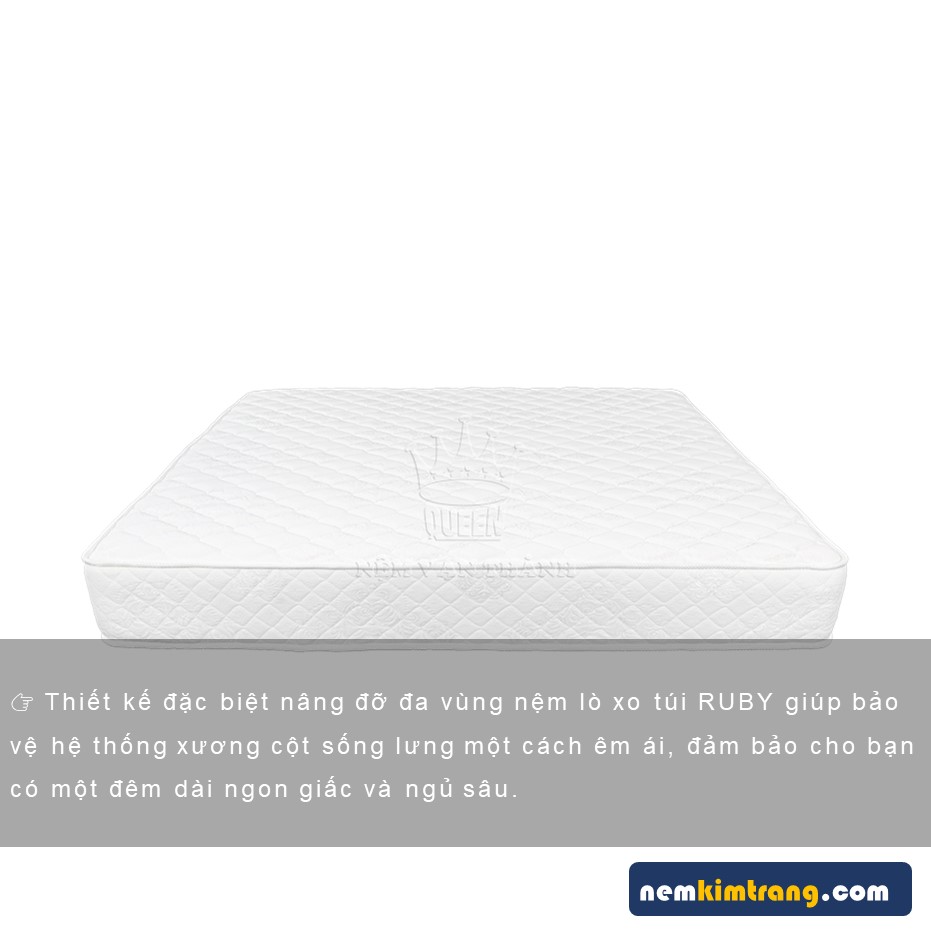 [FREE SHIP] Nệm lò xo Ruby Vạn Thành - CHÍNH HÃNG, BẢO HÀNH 10 NĂM
