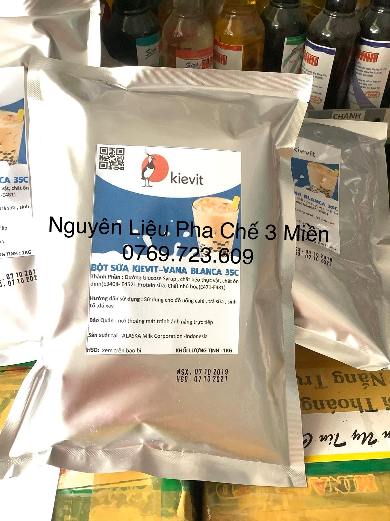 Bột kem béo Inđô Kievit chia lẻ 1kg