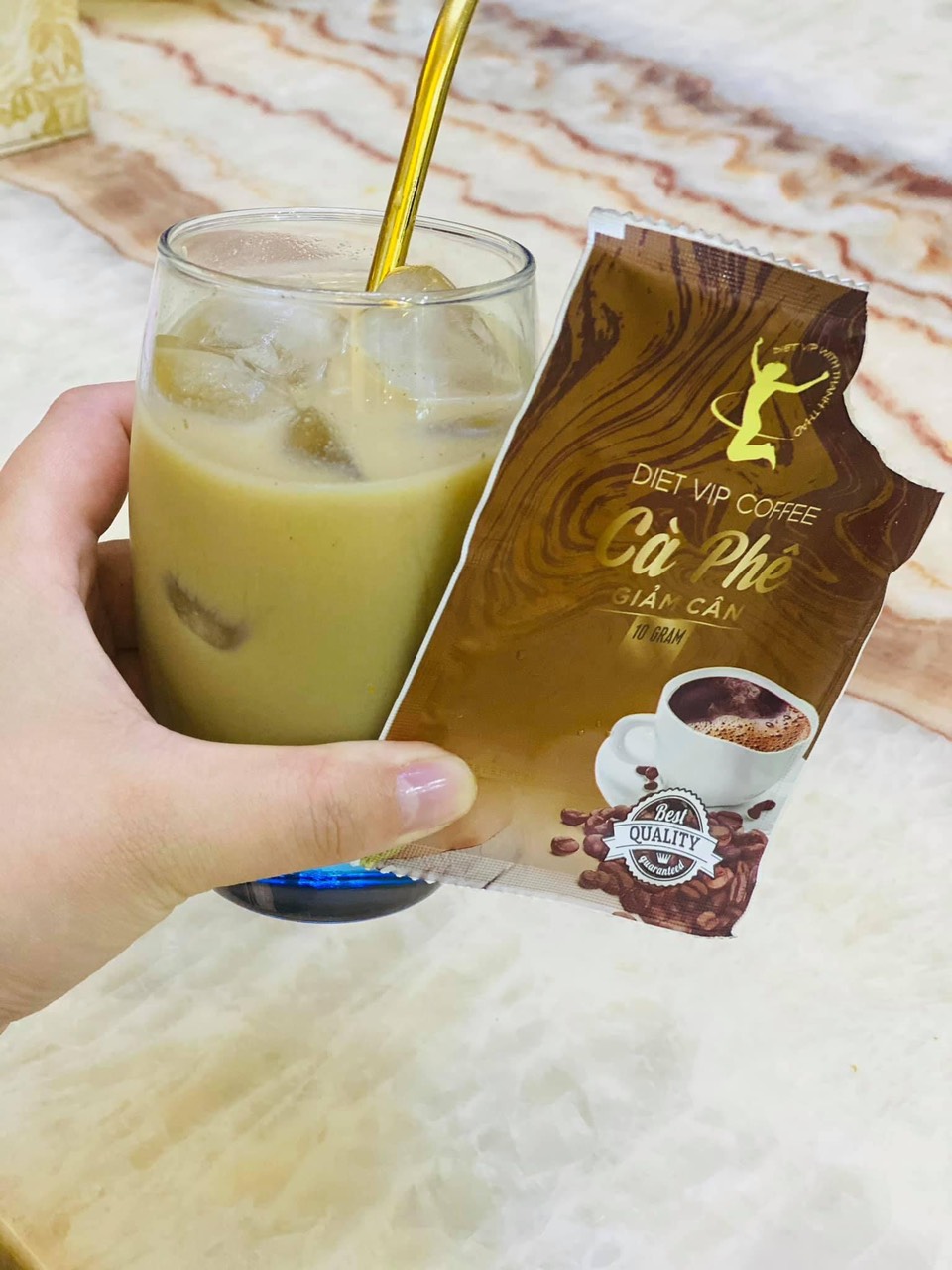 Cà phê Giảm Cân DIET VIP COFEE ( 1 hộp 15 gói)