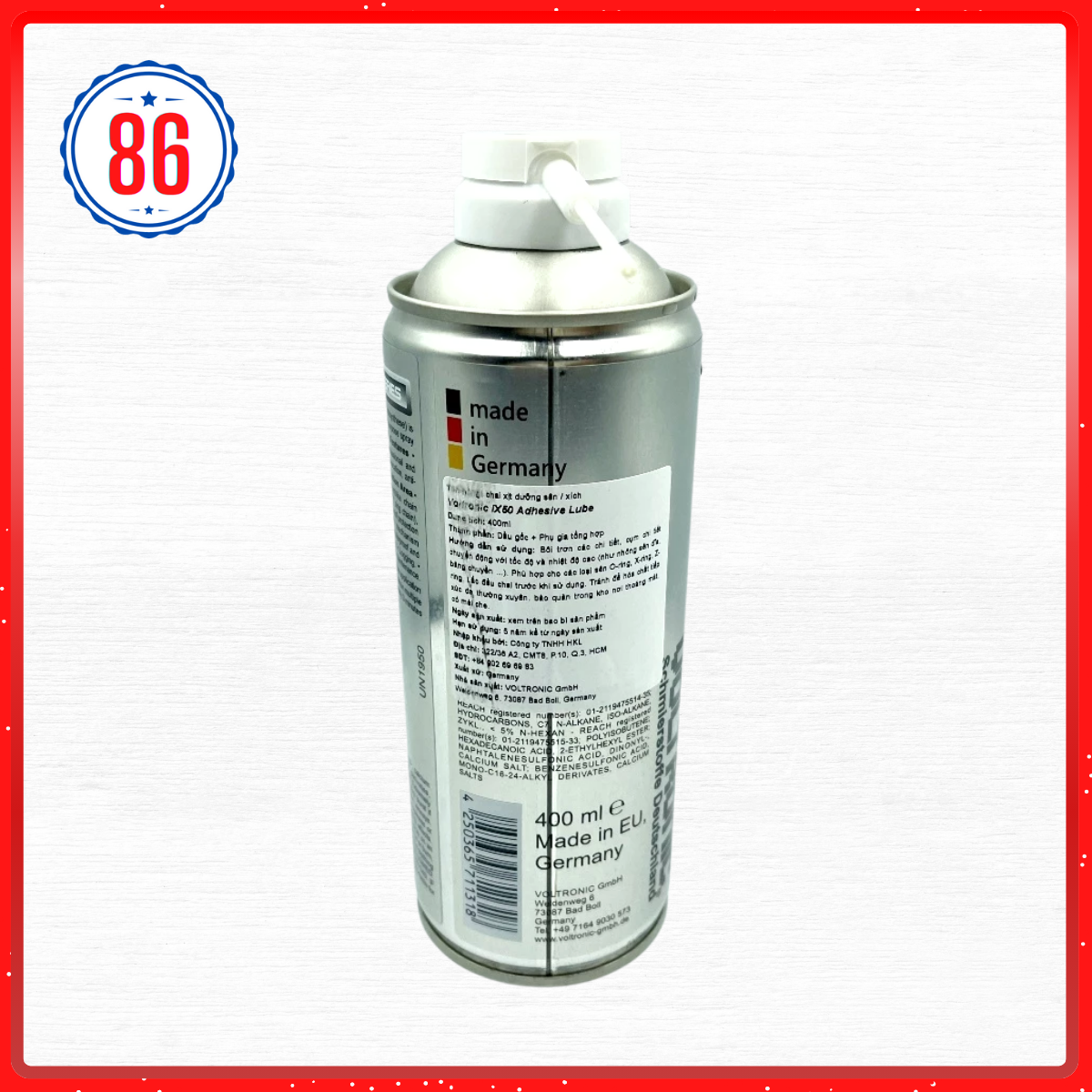 Chai Dưỡng Sên VOLTRONIC IX50 Nhập Đức 400ml