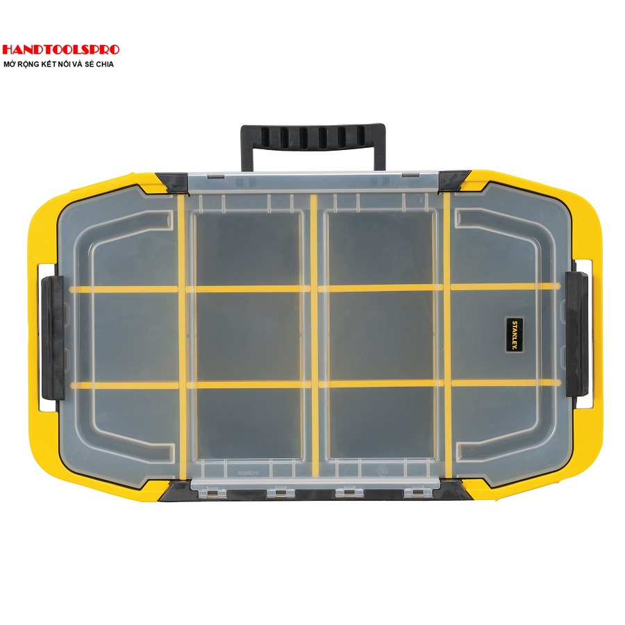 19″ hộp đựng đồ nghề 12 ngăn 505 x 290 x 90mm stanley stst14440