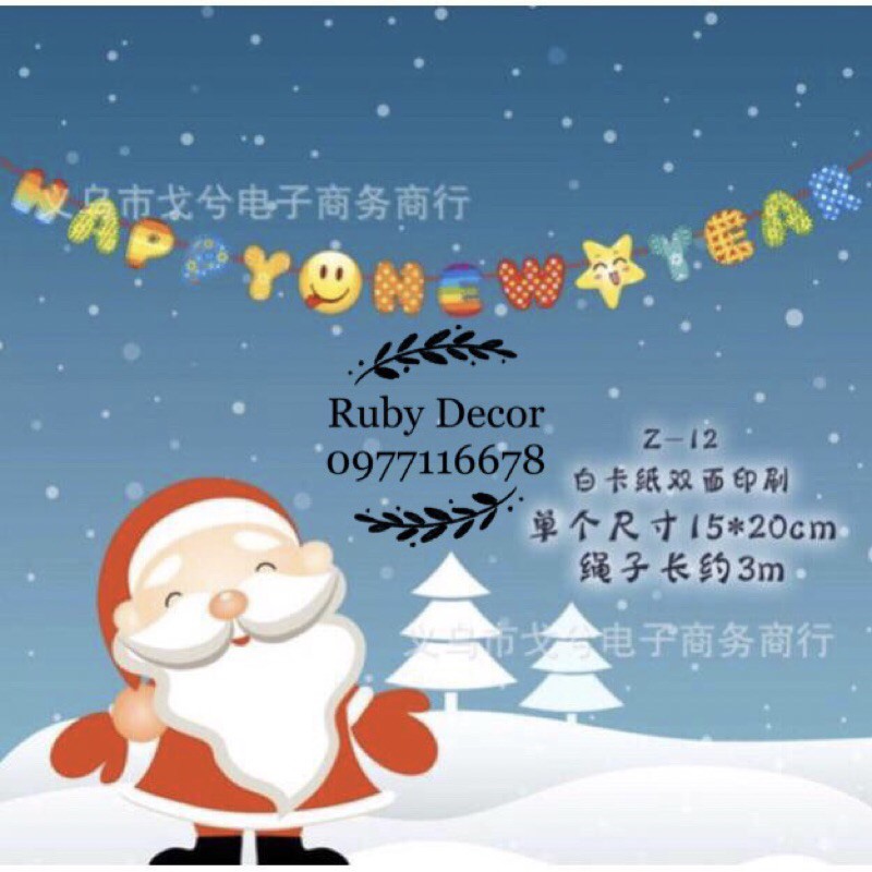 Dây Trang Trí Tết - Happy New Year