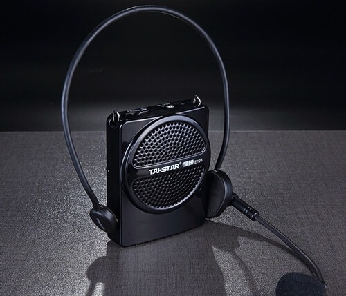 Máy trợ giảng Takstar E126 hoặc E126A có dây, Kích thước nhỏ mà loa to, bảo hành 6 tháng đổi mới