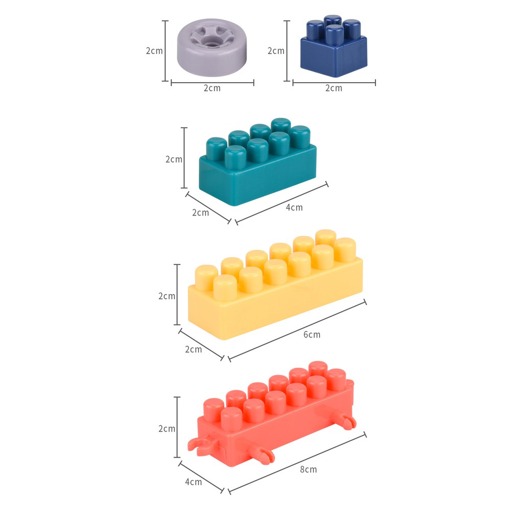 [HCM]BỘ XẾP HÌNH LEGO 520 CHI TIẾT CHO BÉ