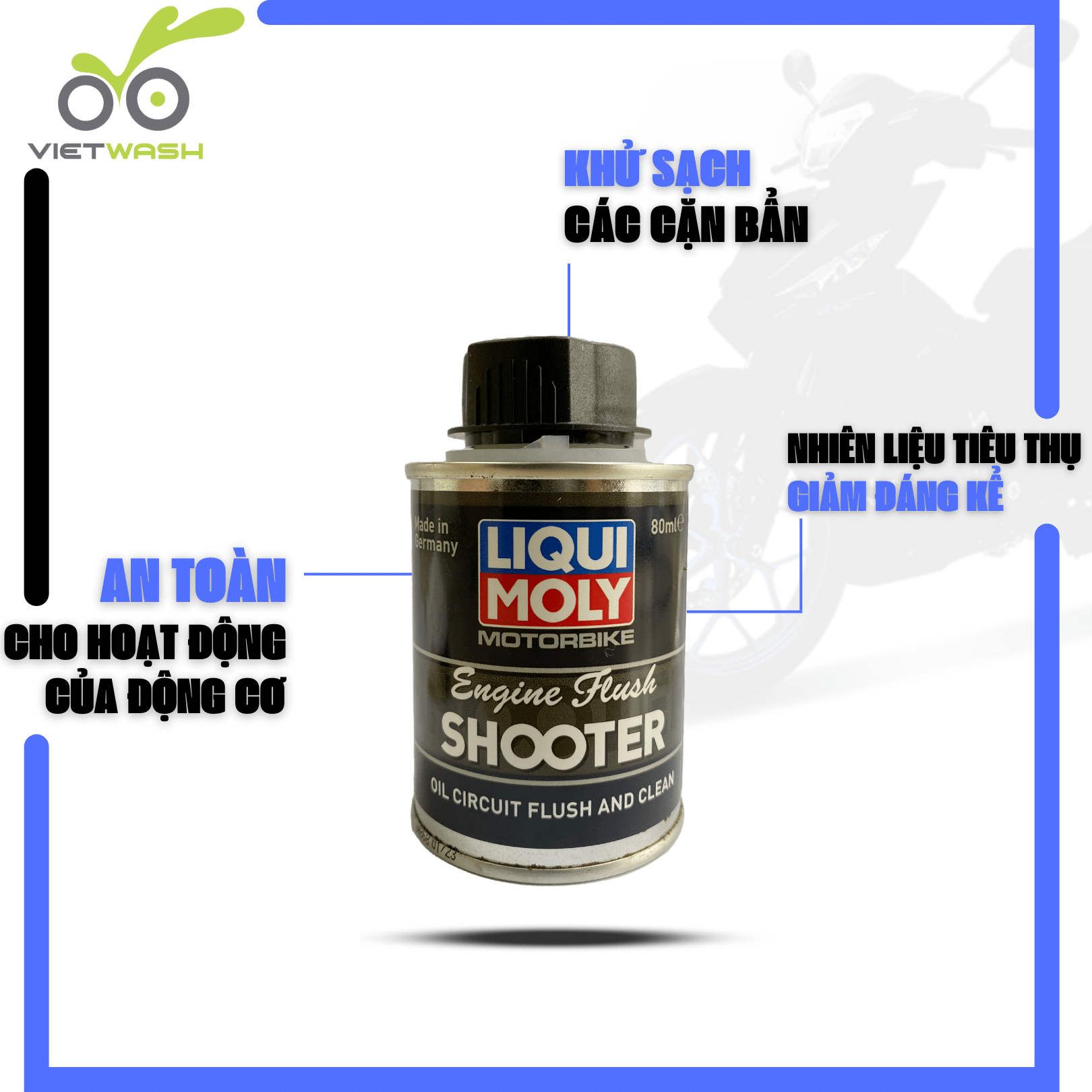 [LIQUI MOLY] Dung dịch súc rửa động cơ Liqui Moly 80ml
