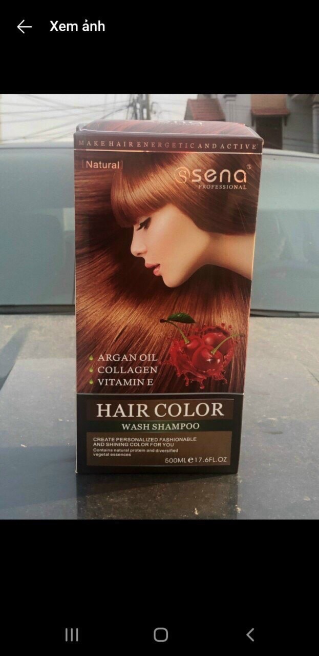 Dầu gội nâu thảo dược SENA
