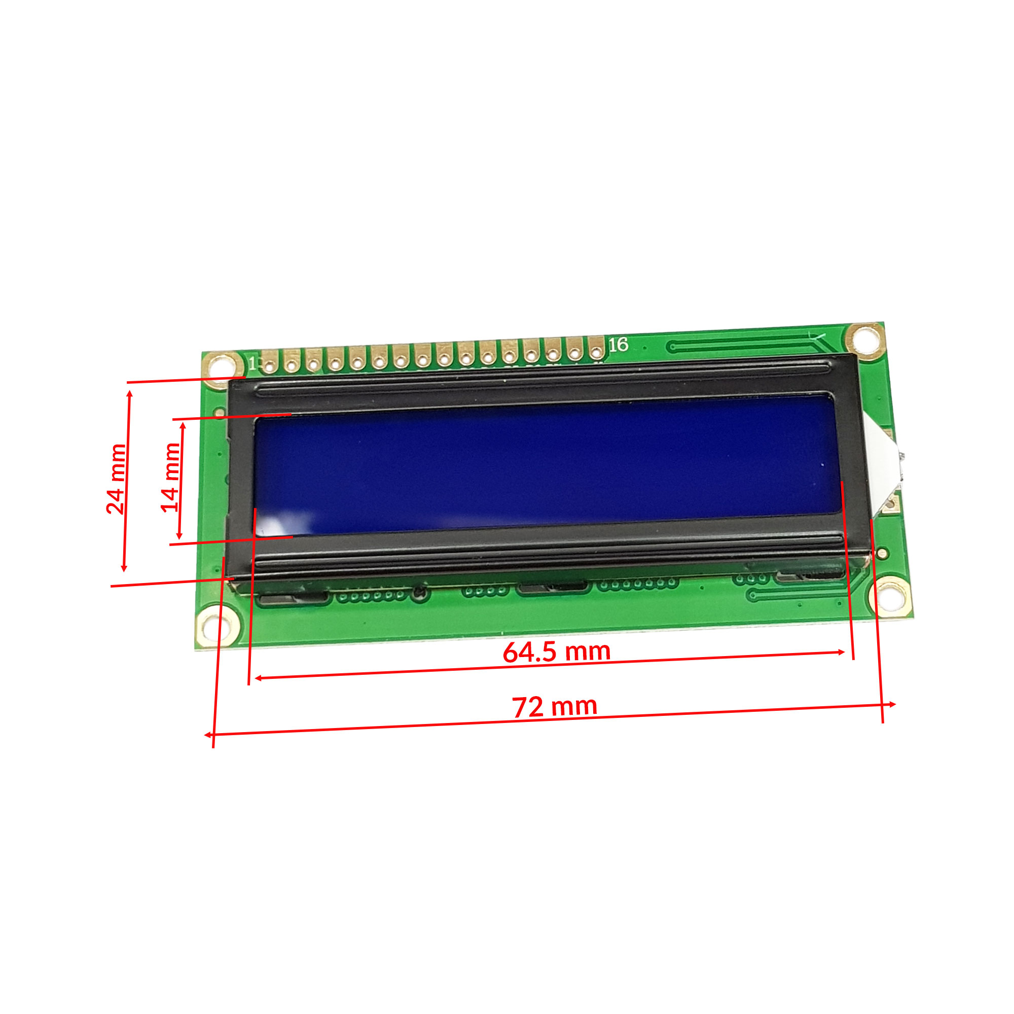 LCD1602 Xanh Dương