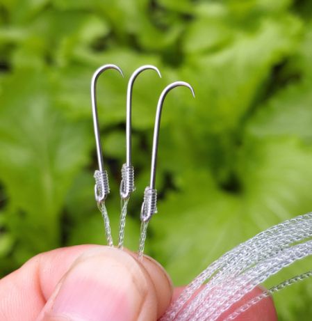 Bộ 3 lưỡi câu lươn đồng (cỡ nhỏ)