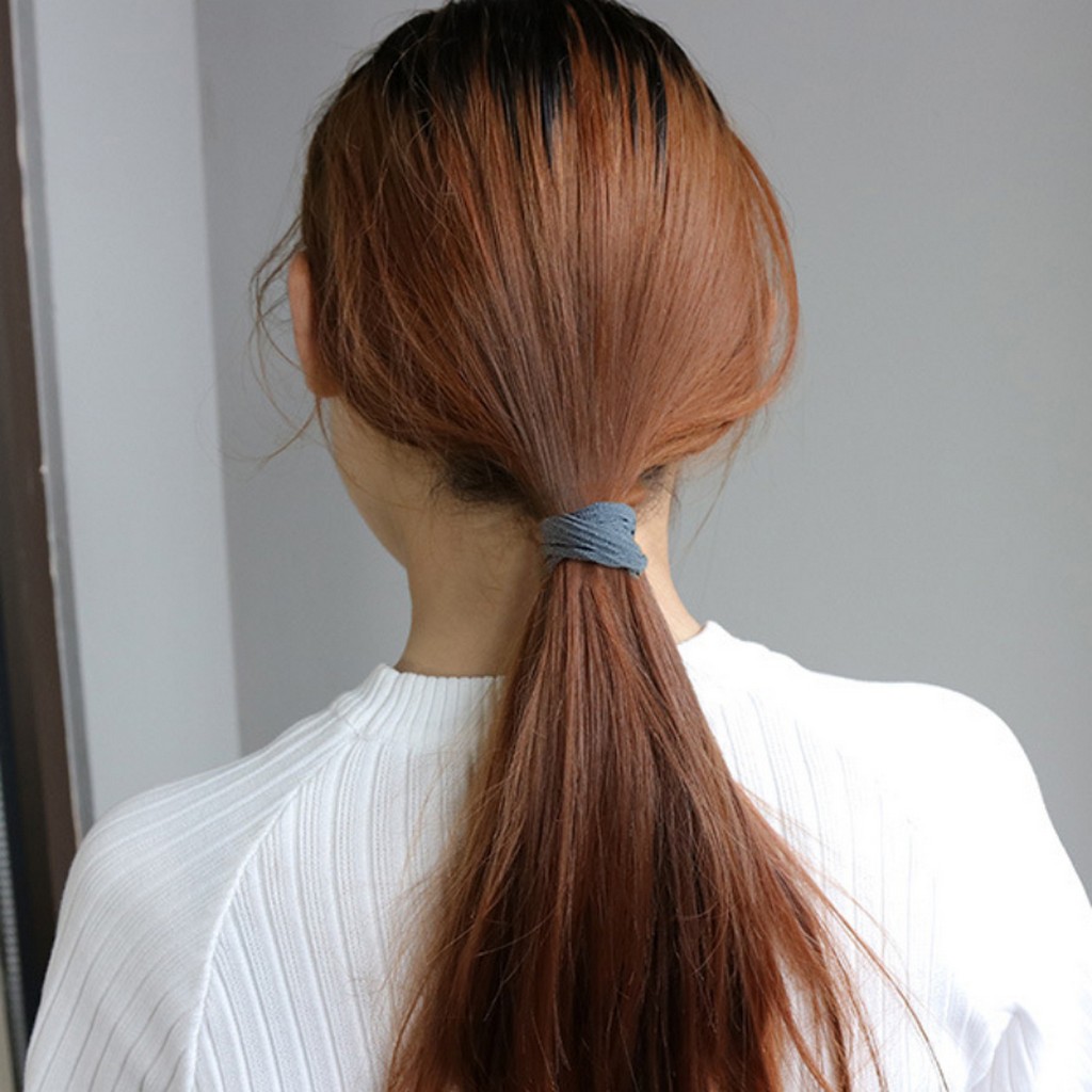 Chun buộc tóc hình sóng chất đẹp T005  sovavi