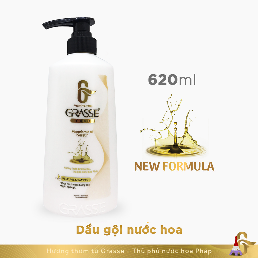 [GRASSE] Dầu Gội Nước Hoa 620ml
