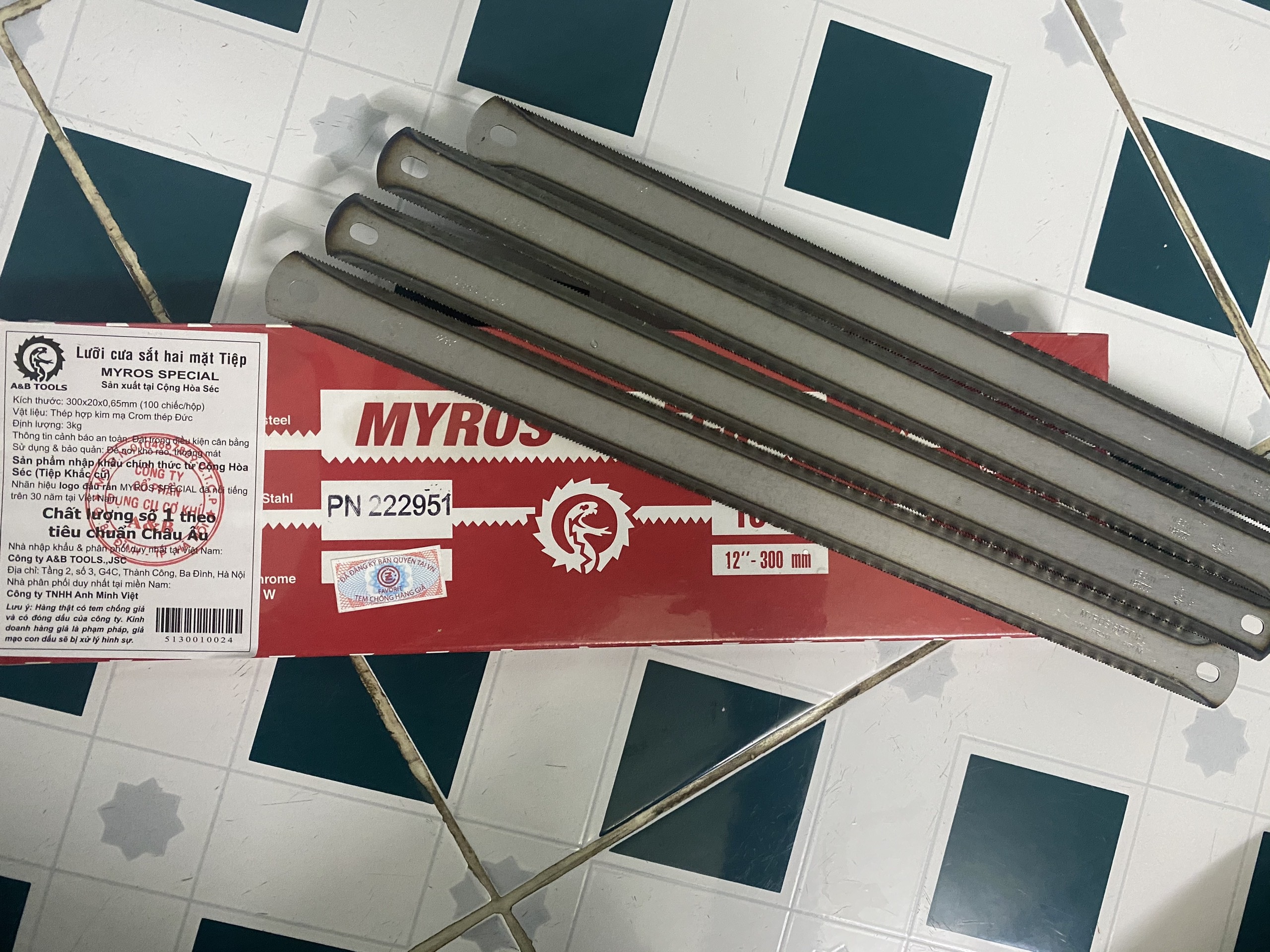 [HCM]2 cây lưỡi cưa Tiệp siêu xịn hàng cộng hòa Séc