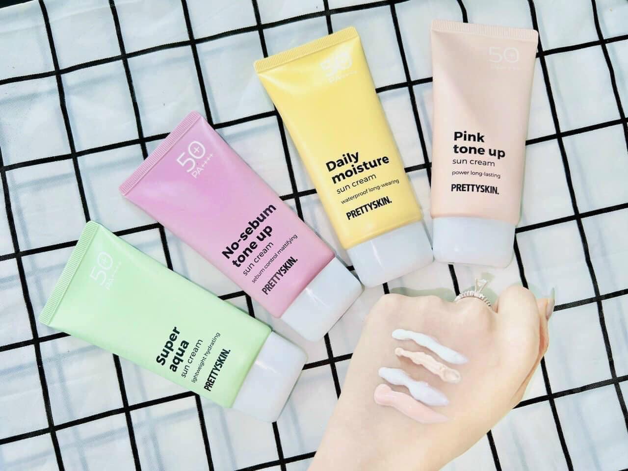 KEM CHỐNG NẮNG PRETTYSKIN Hàn Quốc