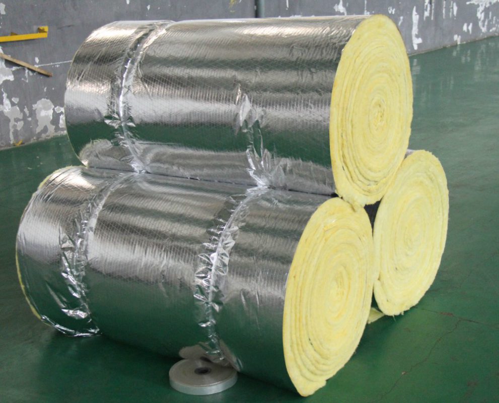 HCM Bông thủy tinh cách nhiệt (1m x 1m2, dày 25mm)