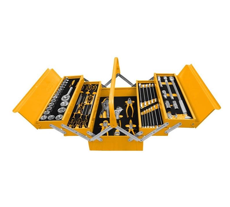 [Trả góp 0%] Bộ hộp đồ nghề 59 món công cụ Ingco HTCS15591