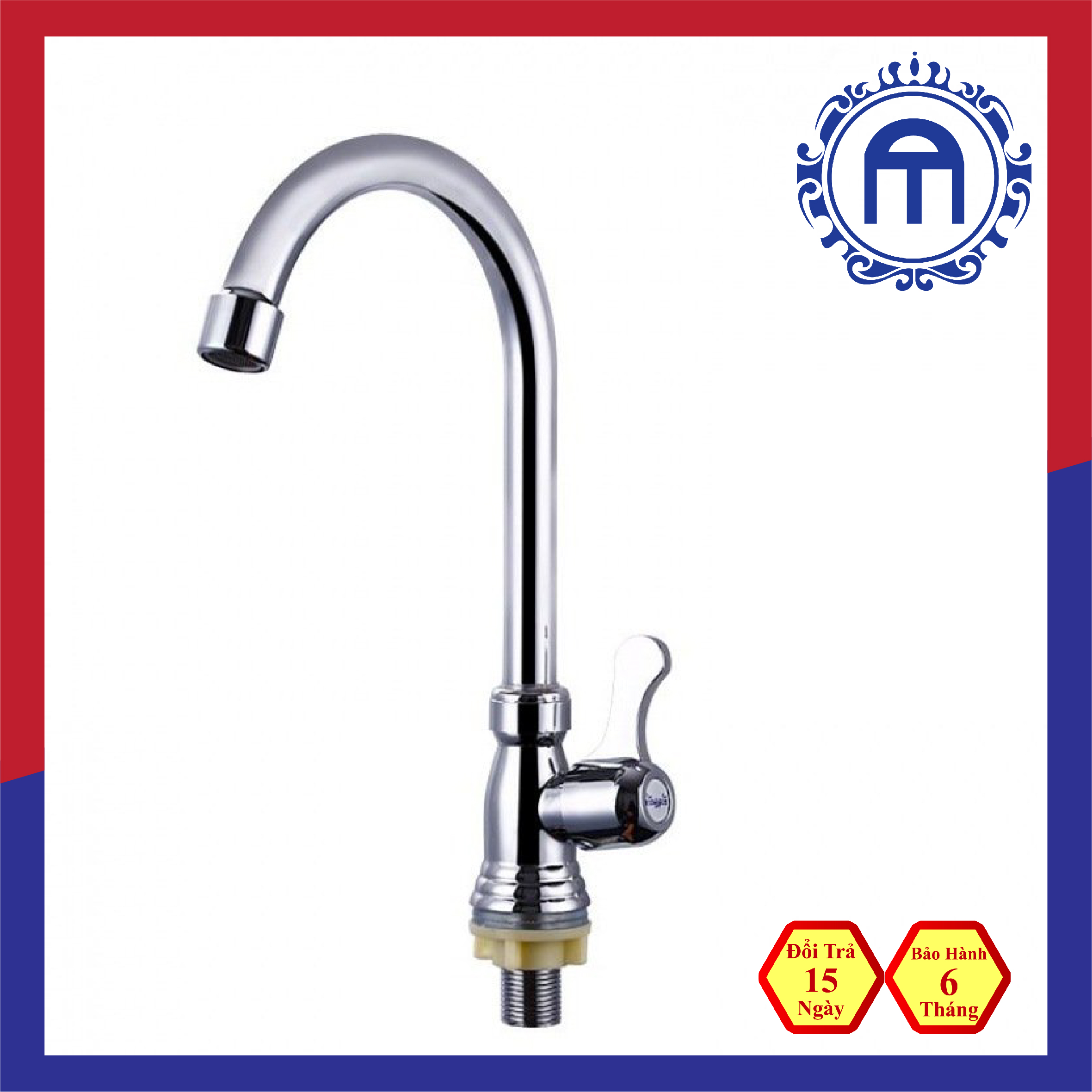 Vòi rửa bát vòi nước bồn rửa chén tăng áp TAAN VR02