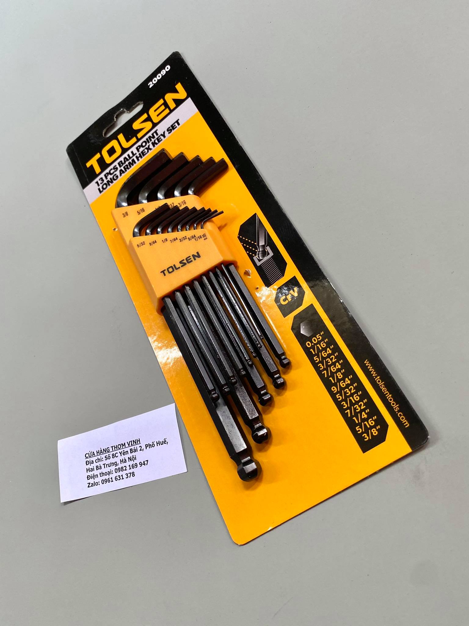 Bộ lục giác tolsen hệ inh