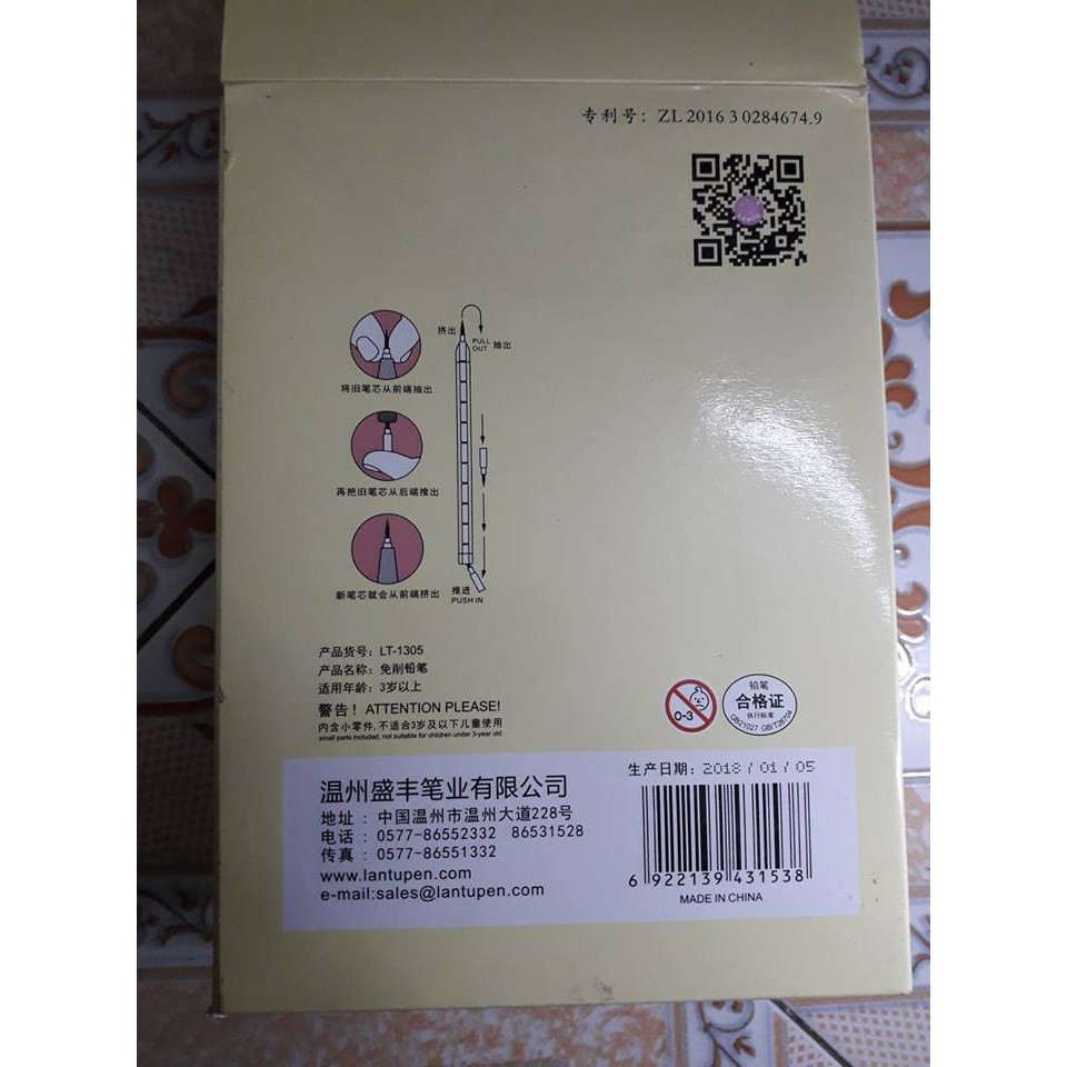 32 cây BÚT CHÌ ĐỐT BÀN TAY ĐÁNG YÊU
