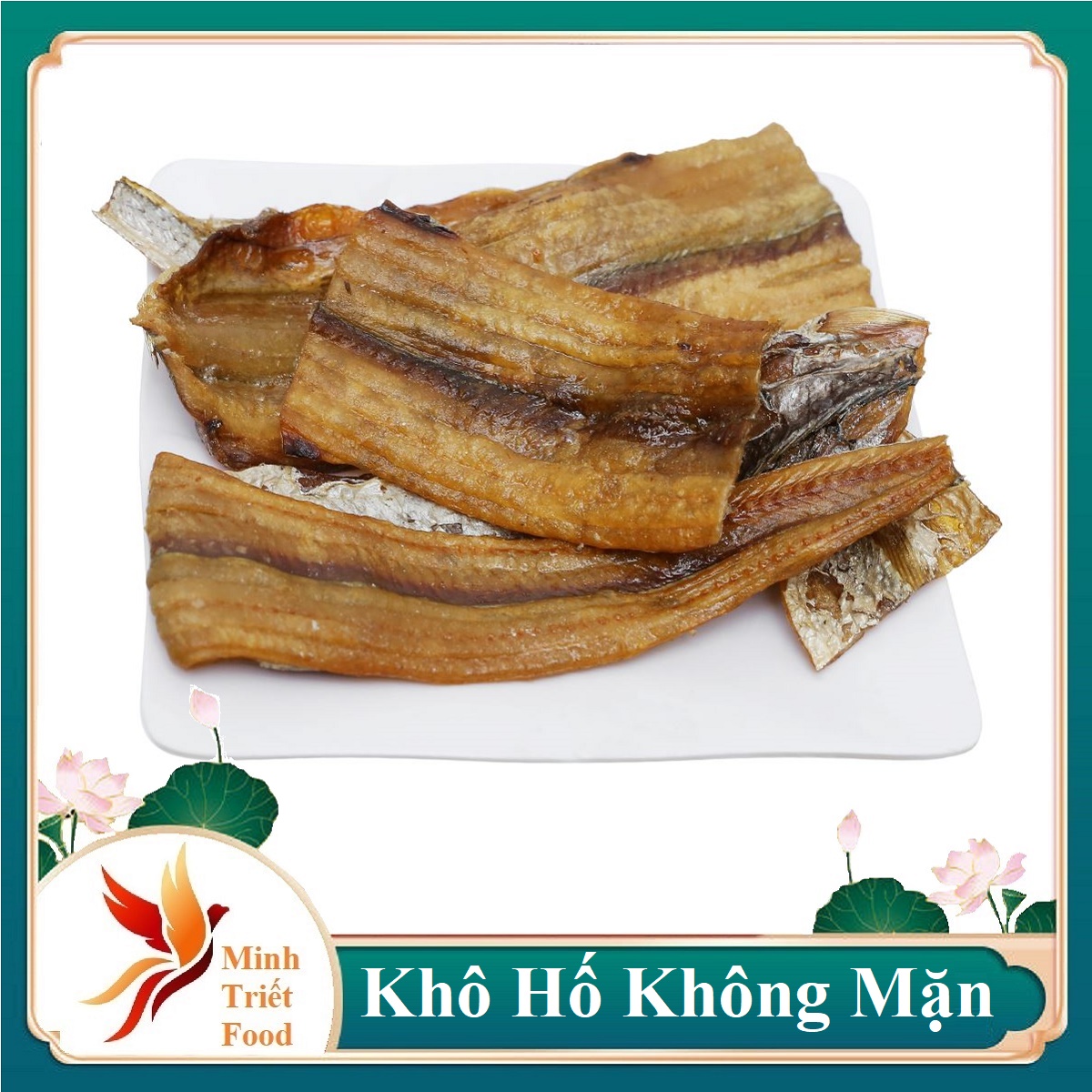 KHÔ CÁ HỐ LẠT TỰ NHIÊN 500GR MINH TRIẾT ĐẶC SẢN- khô cá hố thơm ngon, đậm vị hao cơm ai ăn cũng mê