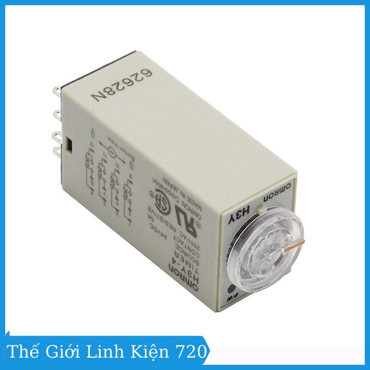 Relay thời gian timer omron H3Y-4 14p 24v