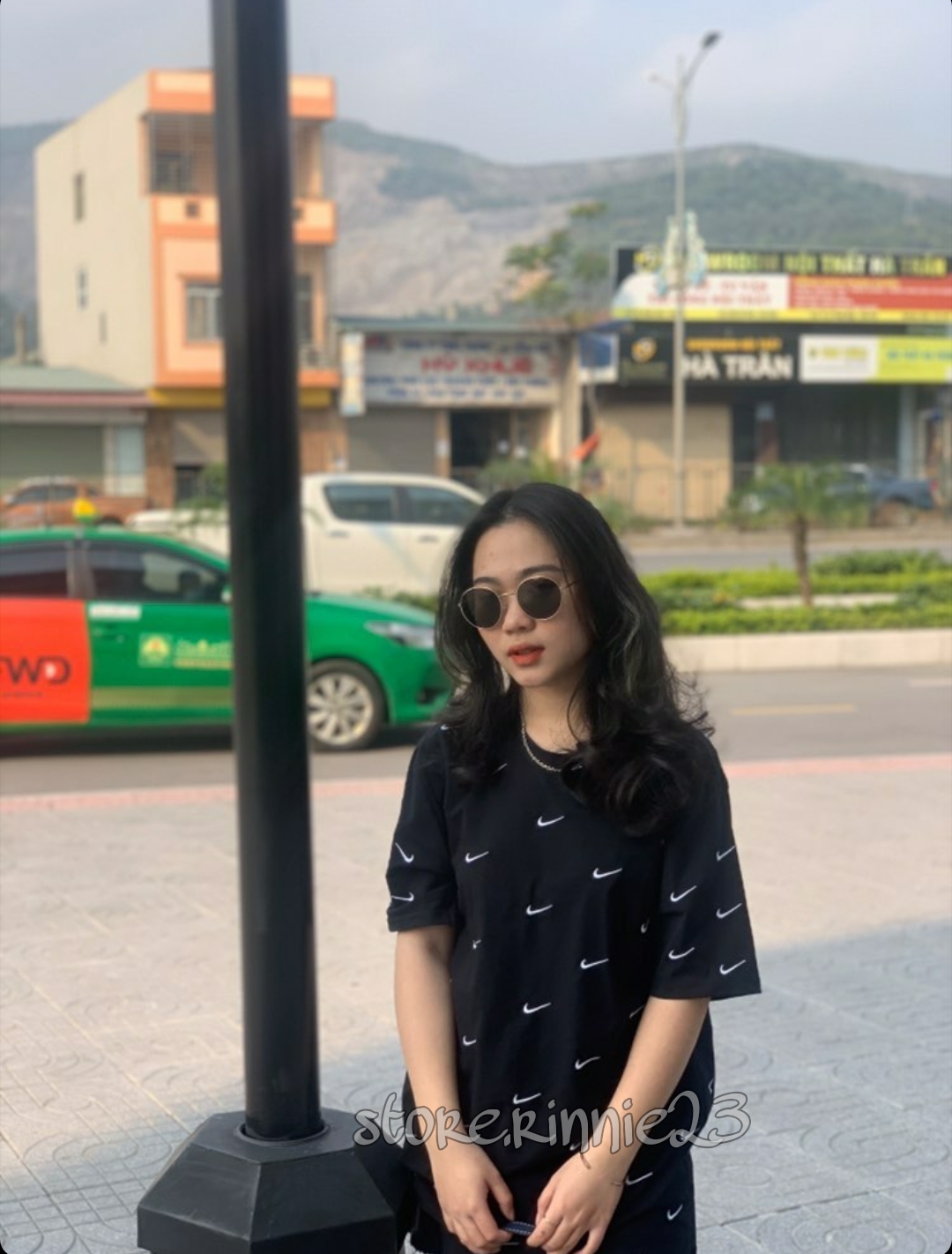 Áo Thun Nam Nữ Full Logo Thêu