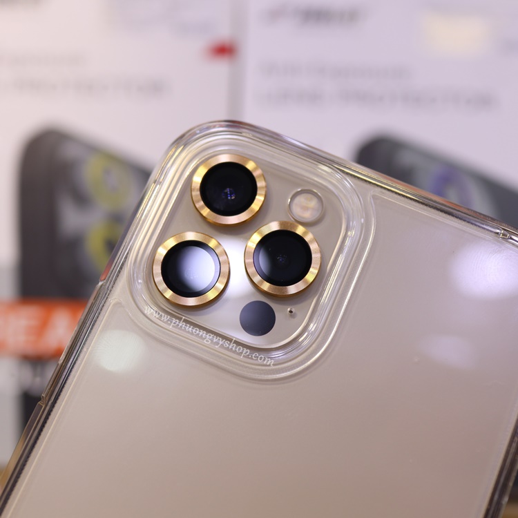 Bộ 3 dán bảo vệ camera iPhone 14 Pro Max dán từng mắt camera - đủ màu