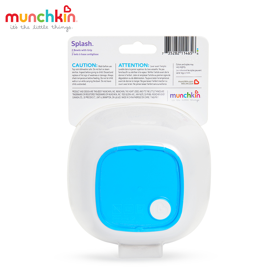 Ộ 2 BÁT CHỐNG TRƯỢT MUNCHKIN (XANH LÁ-XANH LƠ)