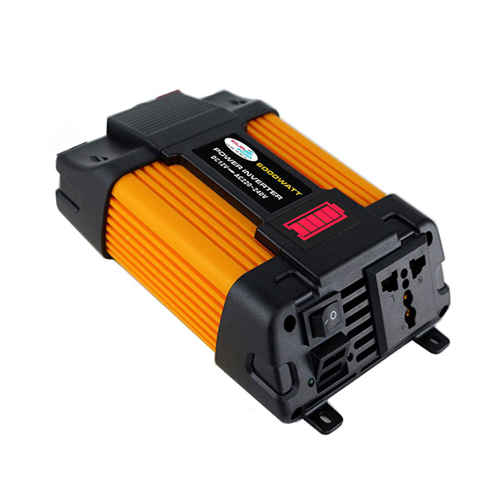 Kích điện 12v 220v 6000w,bộ chuyển đổi điện 12v sang 220v,inverter 12v to 220v,biến điện 12v ra 220v