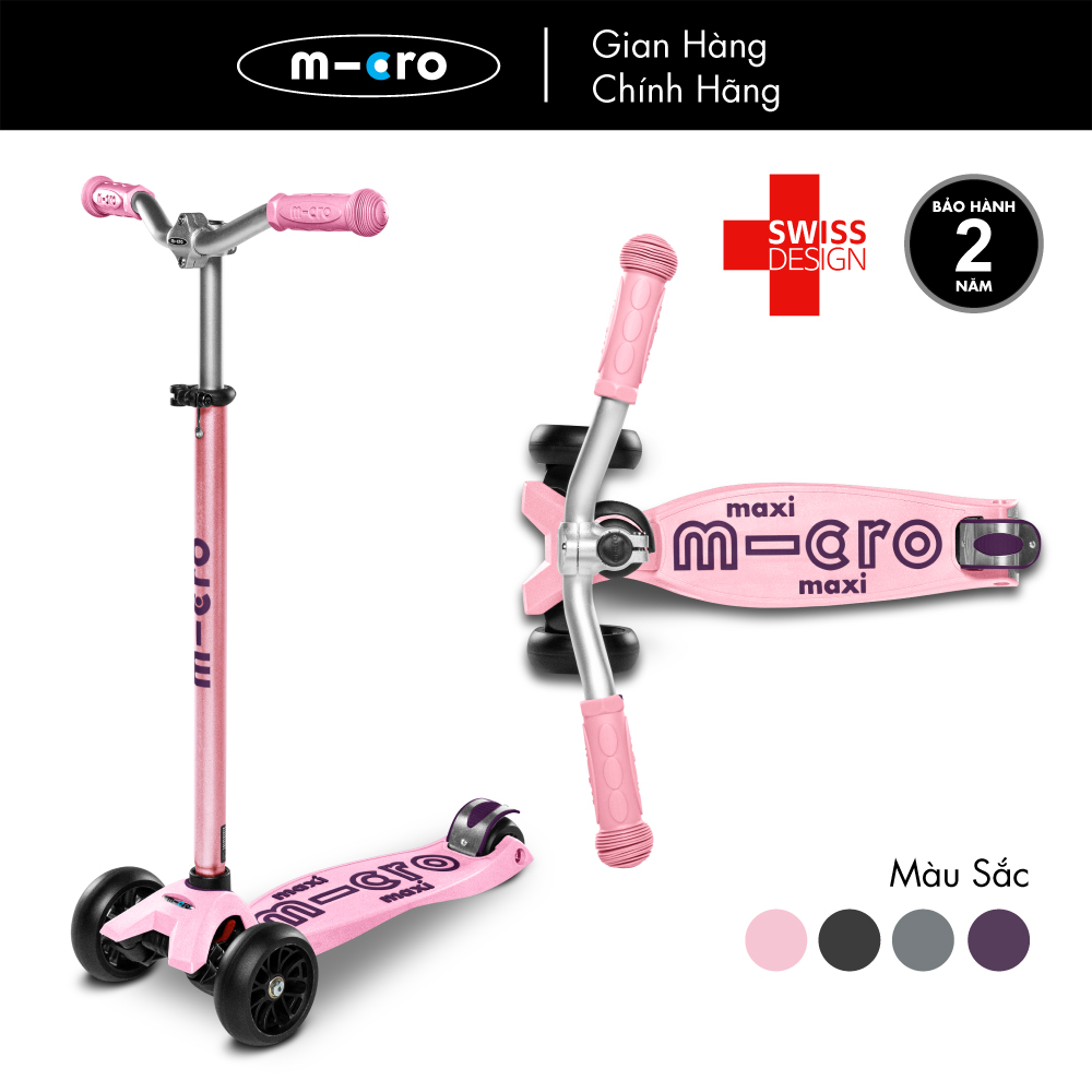 Xe trượt scooter Micro Maxi Deluxe Pro (phiên bản bánh xe lớn)