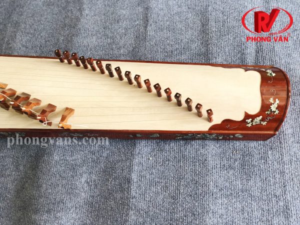 Đàn tranh gỗ hương 17 dây khảm trai