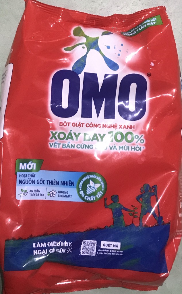 Bột giặt omo 5,7kg - 5,3kg