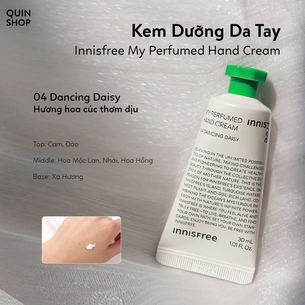 Kem Dưỡng Da Tay Innisfree Jeju Life Perfumed Hand Cream