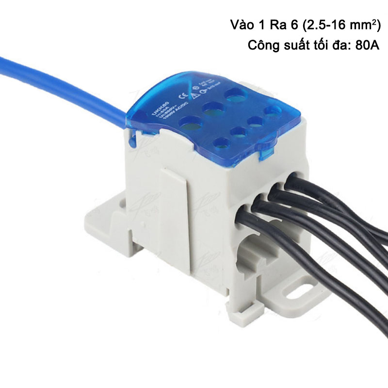 Cầu đấu chia dây điện 80A - 400A UKK